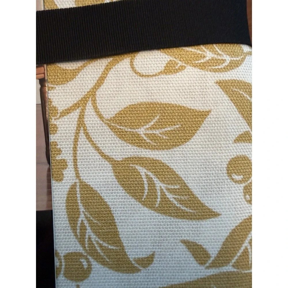 Lauren Ralph Lauren Tablecloth Pineview Floral 60x84 Gold Leaf Oblong Rectangle